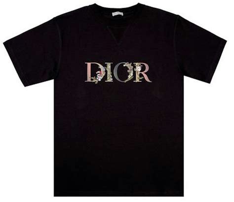 dior rose t shirt|christian Dior t shirt women's.